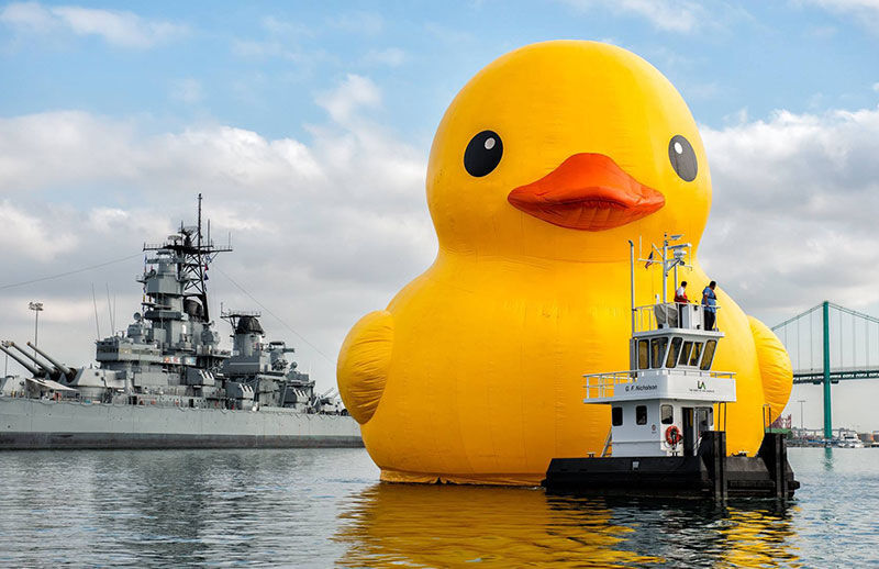 World’s Largest Rubber Duck Returning to Delmarva at The Monster Mile
